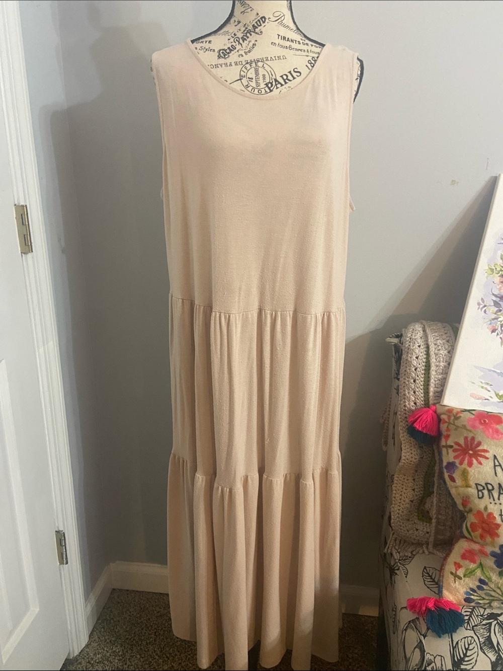 Zenana tiered maxi dress
